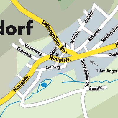 Stadtplan Tirpersdorf