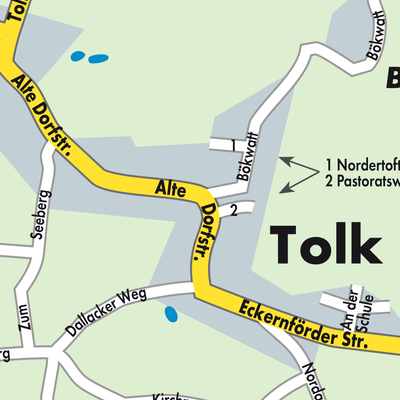 Stadtplan Tolk