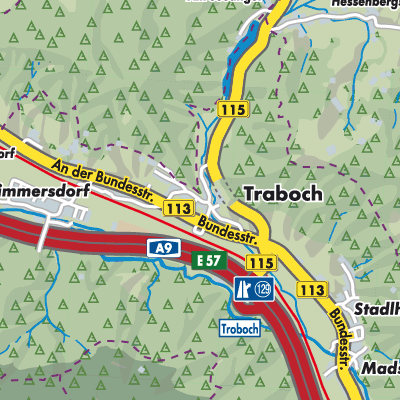 Übersichtsplan Traboch