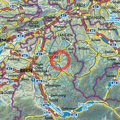Landkarte Trachselwald