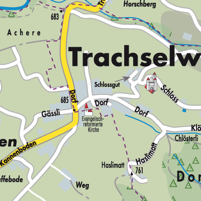Stadtplan Trachselwald
