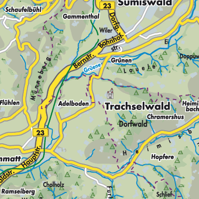 Übersichtsplan Trachselwald