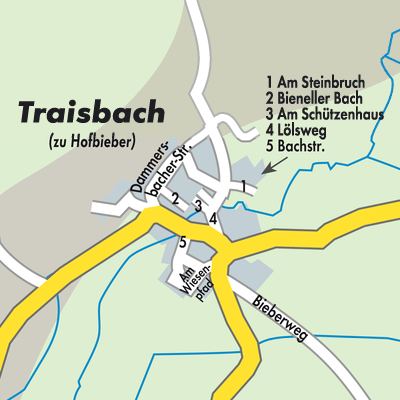 Stadtplan Traisbach