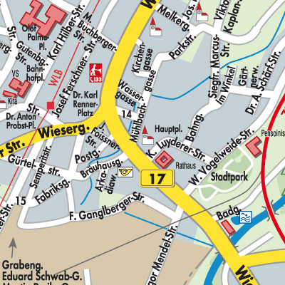 Stadtplan Traiskirchen