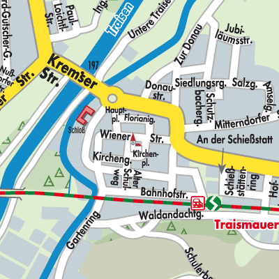 Stadtplan Traismauer