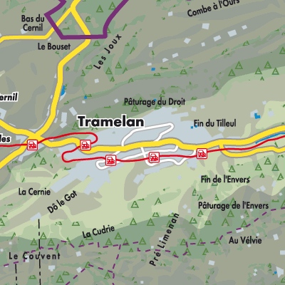 Übersichtsplan Tramelan