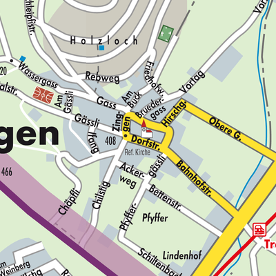 Stadtplan Trasadingen