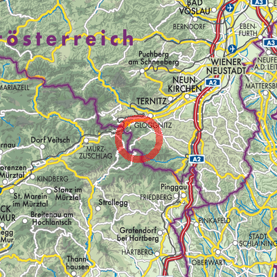 Landkarte Trattenbach