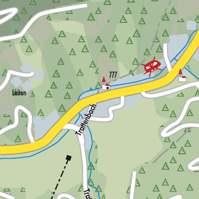 Stadtplan Trattenbach