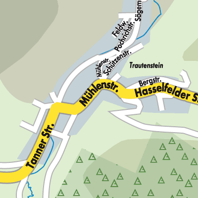 Stadtplan Trautenstein
