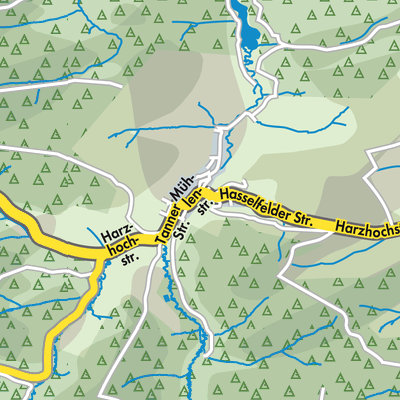 Traunstein Map Trautenstein - Stadtpläne und Landkarten