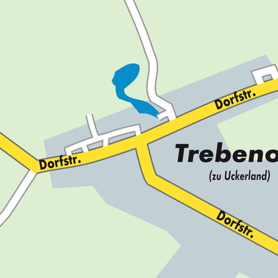Stadtplan Trebenow