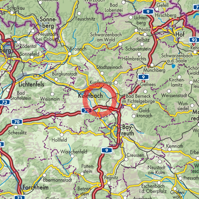 Landkarte Trebgast (VGem)
