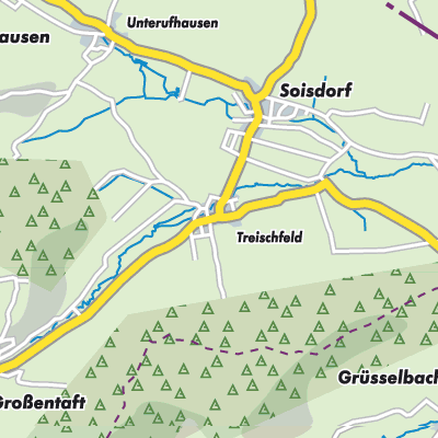 Übersichtsplan Treischfeld