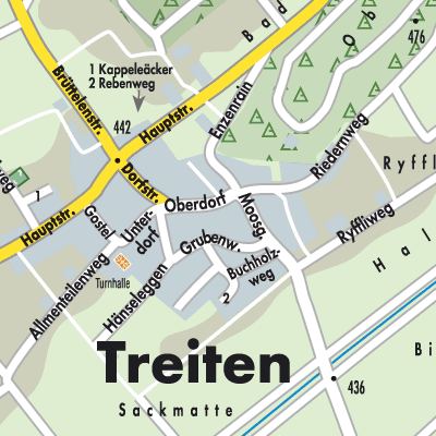 Stadtplan Treiten