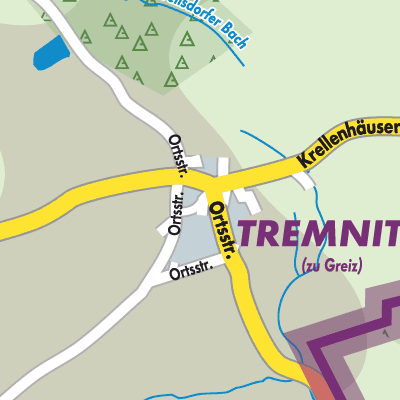 Stadtplan Tremnitz