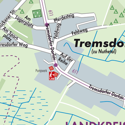 Stadtplan Tremsdorf
