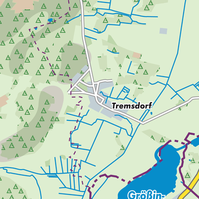 Übersichtsplan Tremsdorf