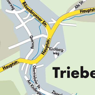 Stadtplan Triebel
