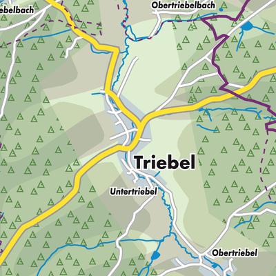 Übersichtsplan Triebel