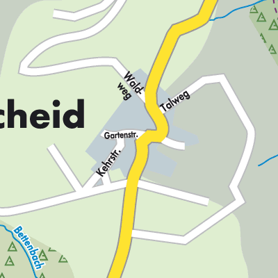 Stadtplan Trierscheid