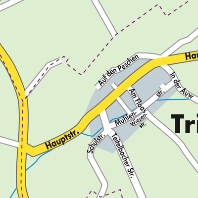 Stadtplan Trimport