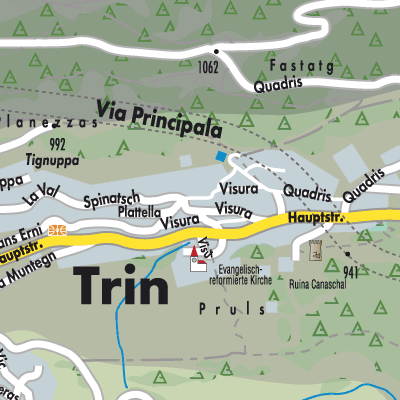 Stadtplan Trin
