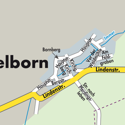 Stadtplan Tröchtelborn