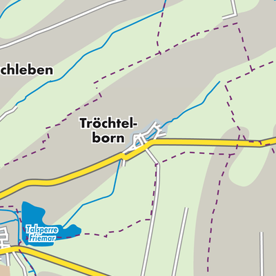 Übersichtsplan Tröchtelborn