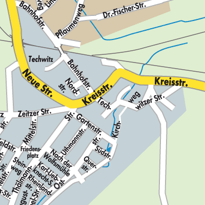 Stadtplan Tröglitz