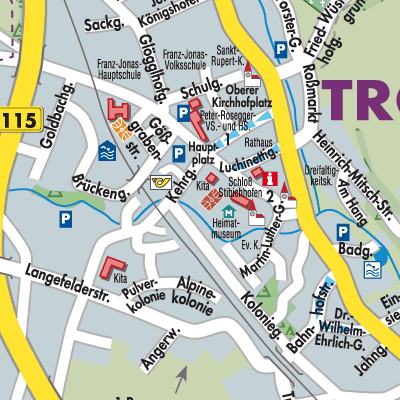 Stadtplan Trofaiach