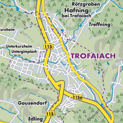 Übersichtsplan Trofaiach