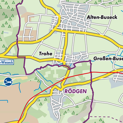 Übersichtsplan Trohe