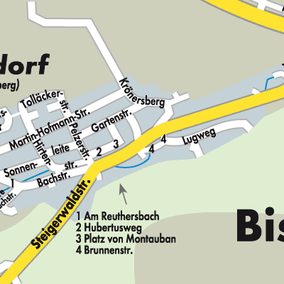 Stadtplan Trosdorf