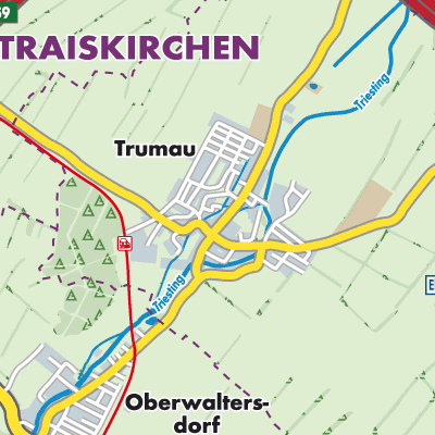 Übersichtsplan Trumau