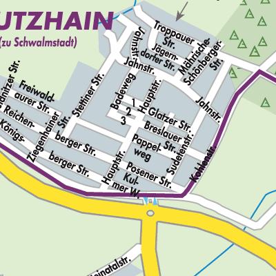 Stadtplan Trutzhain