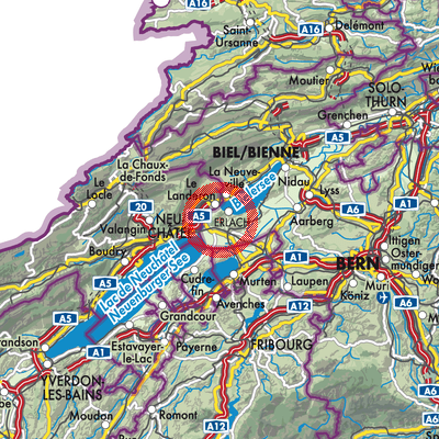 Landkarte Tschugg