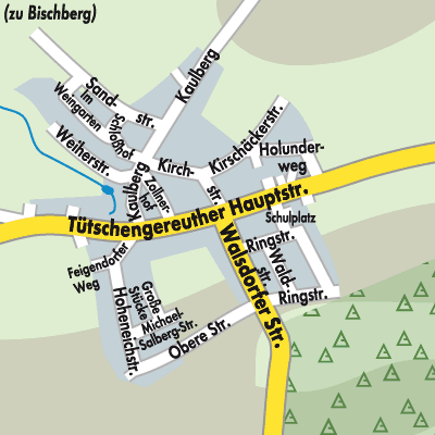 Stadtplan Tütschengereuth