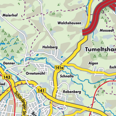 Übersichtsplan Tumeltsham
