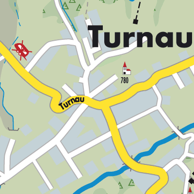 Stadtplan Turnau