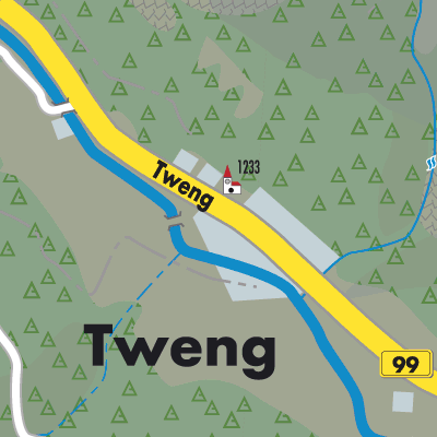 Stadtplan Tweng