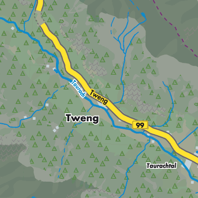 Übersichtsplan Tweng