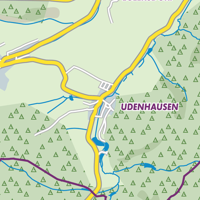 Übersichtsplan Udenhausen