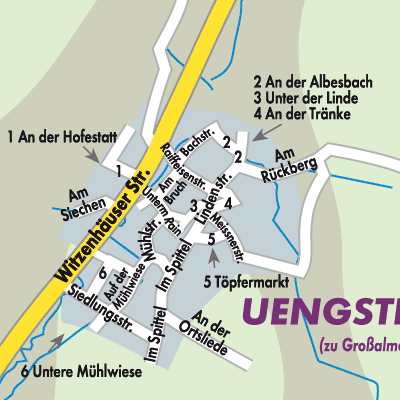 Stadtplan Uengsterode