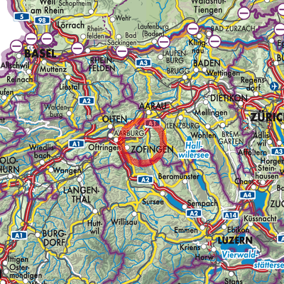 Landkarte Uerkheim