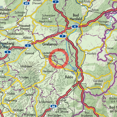 Landkarte Ützhausen
