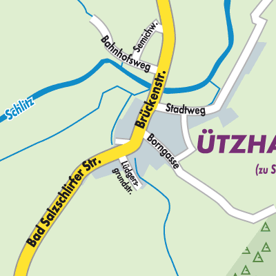 Stadtplan Ützhausen