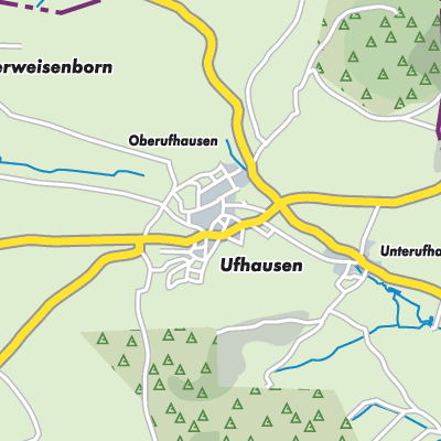 Übersichtsplan Ufhausen