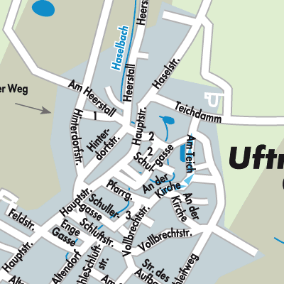 Stadtplan Uftrungen