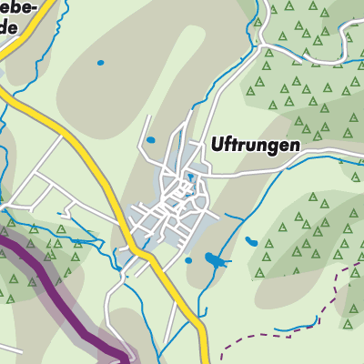 Übersichtsplan Uftrungen